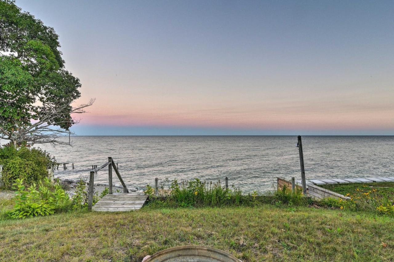 East Tawas Cabin With Lake Huron Access And Views Exterior foto