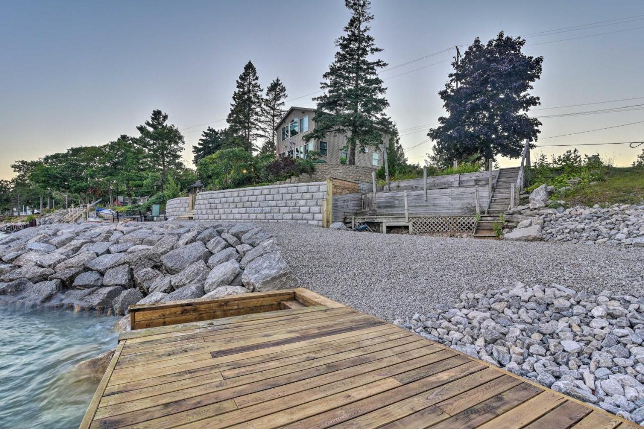 East Tawas Cabin With Lake Huron Access And Views Exterior foto